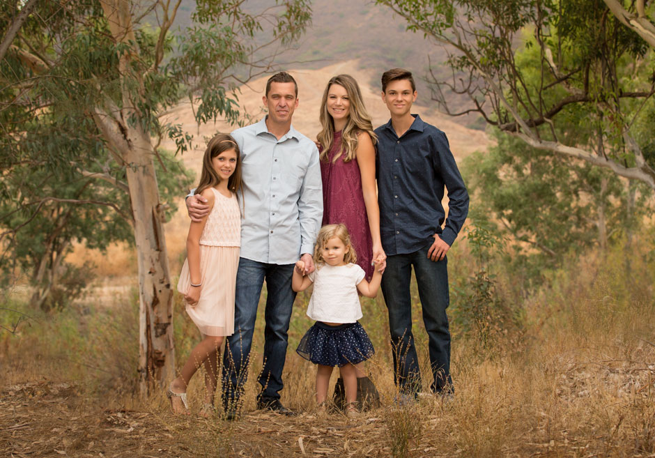 family and pets portrait