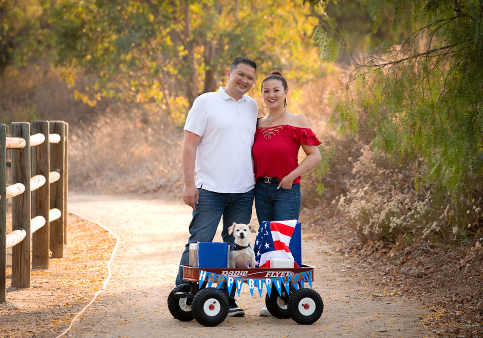 family and pets portrait