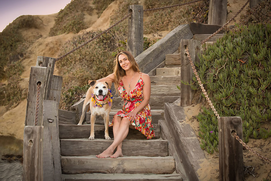 del mar beach pet photography